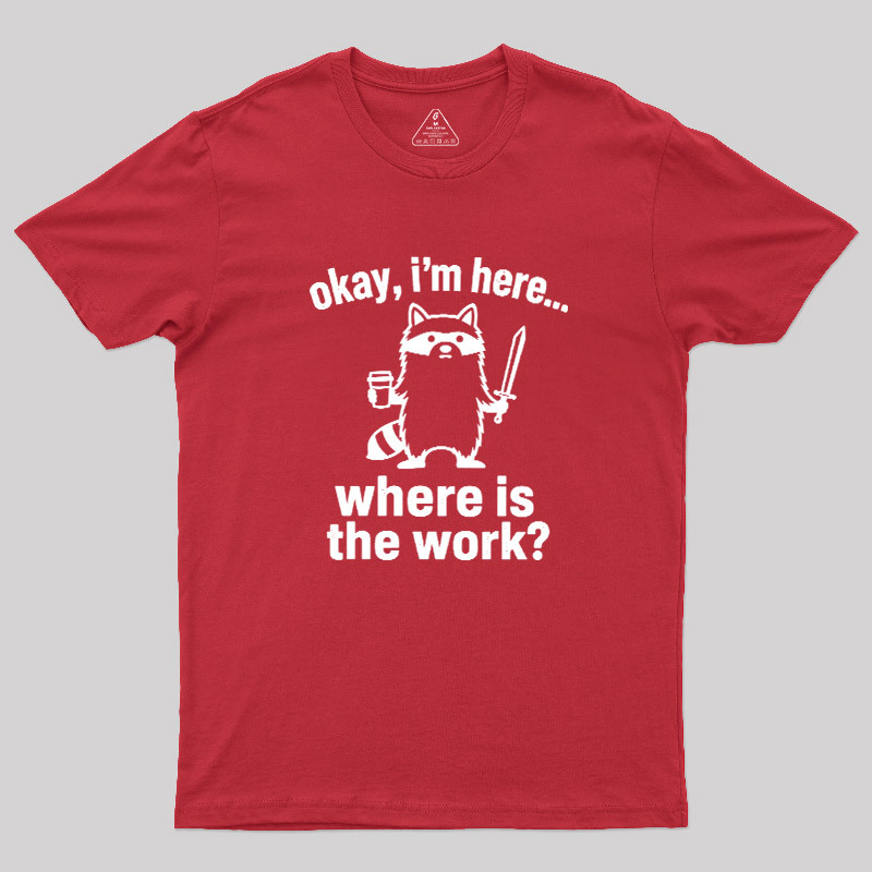 Tiny Hero, Big Workload Geek T-Shirt