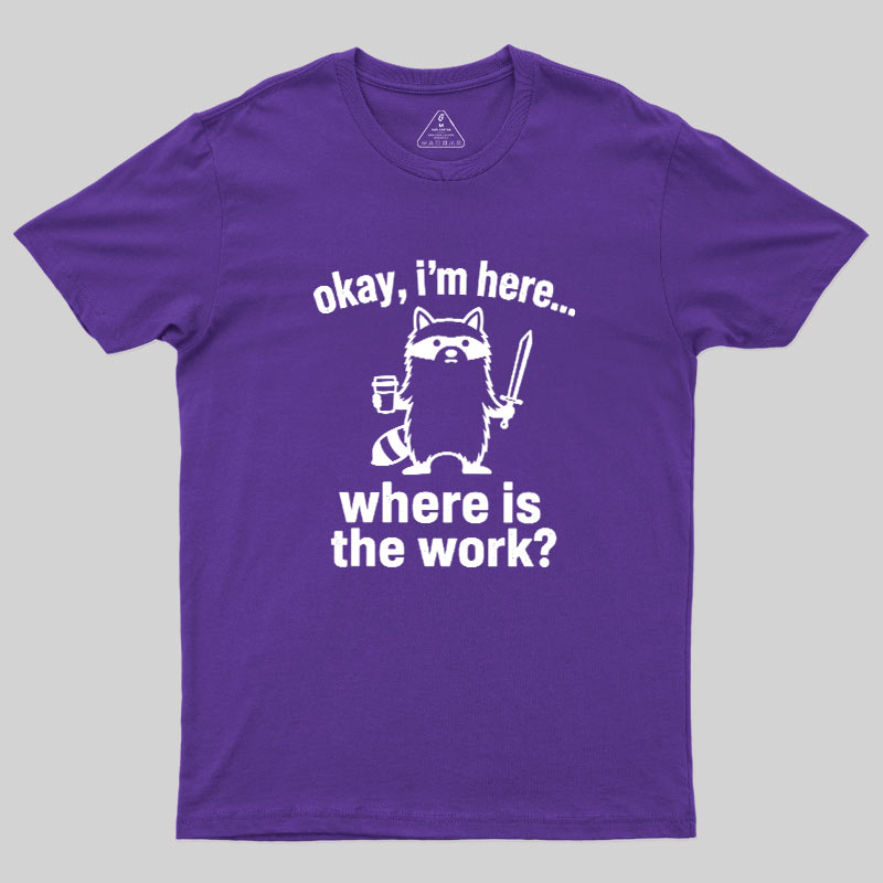 Tiny Hero, Big Workload Geek T-Shirt