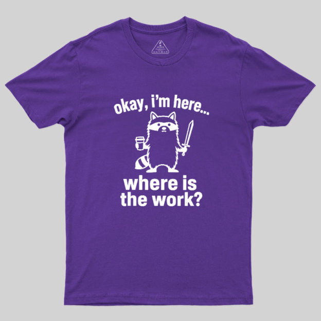 Tiny Hero, Big Workload Geek T-Shirt
