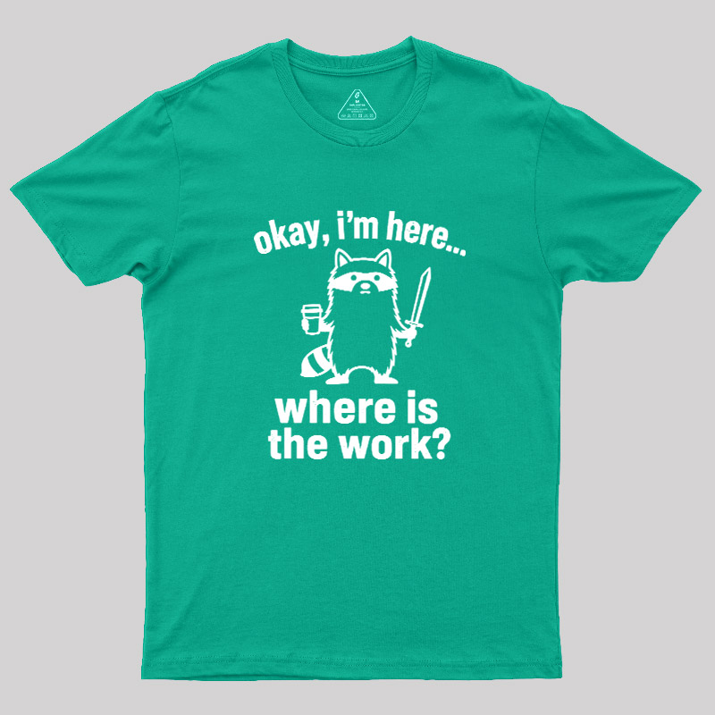 Tiny Hero, Big Workload Geek T-Shirt
