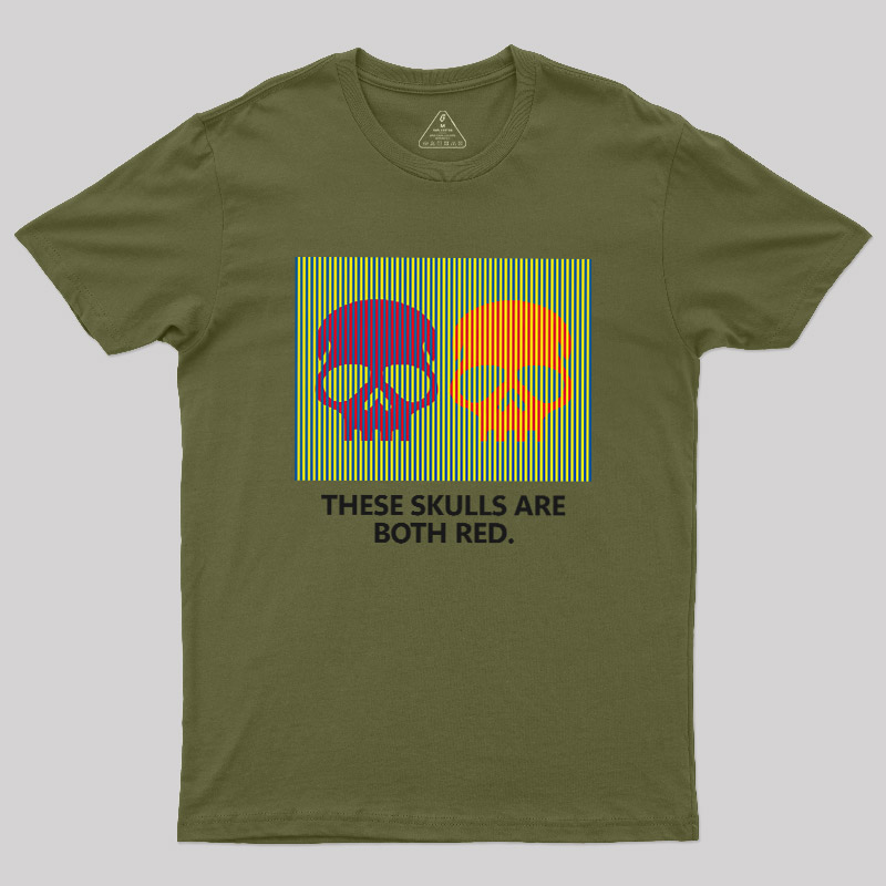 BOTH RED Geek T-Shirt