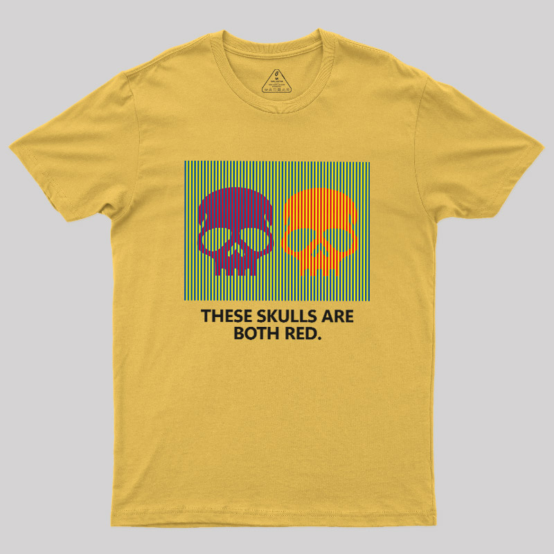 BOTH RED Geek T-Shirt
