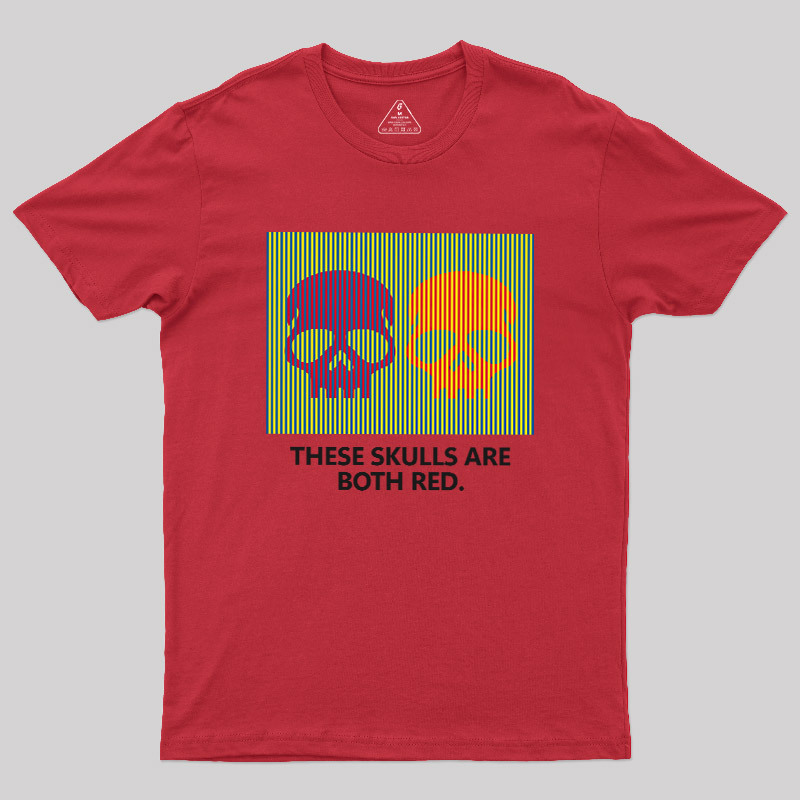 BOTH RED Geek T-Shirt