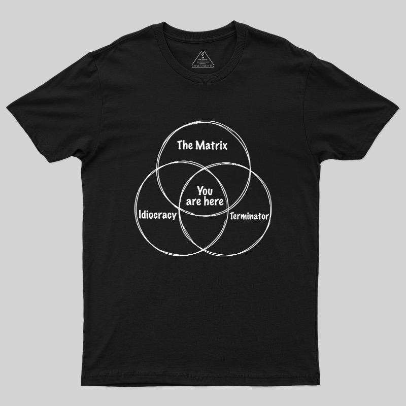 The Matrix Venn Geek T-Shirt
