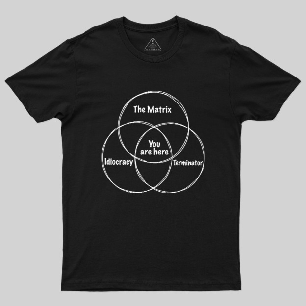 The Matrix Venn Geek T-Shirt