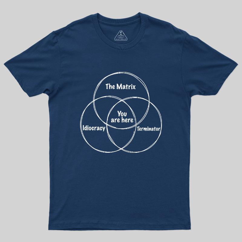 The Matrix Venn Geek T-Shirt