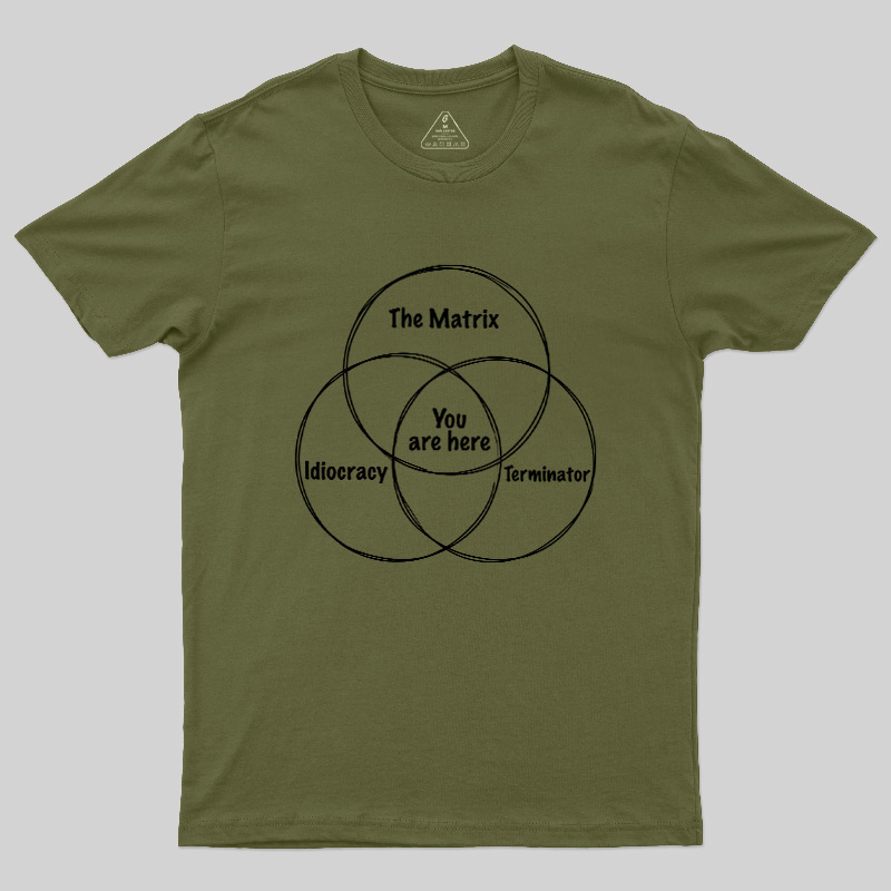 The Matrix Venn Geek T-Shirt
