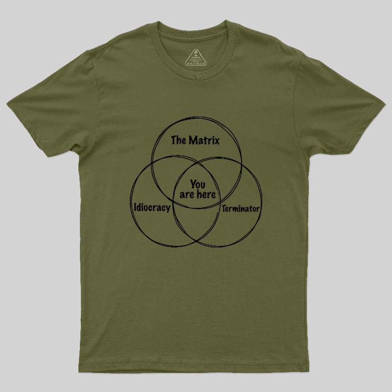The Matrix Venn Geek T-Shirt