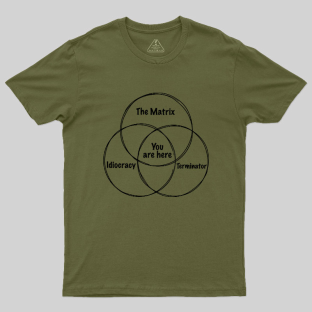 The Matrix Venn Geek T-Shirt