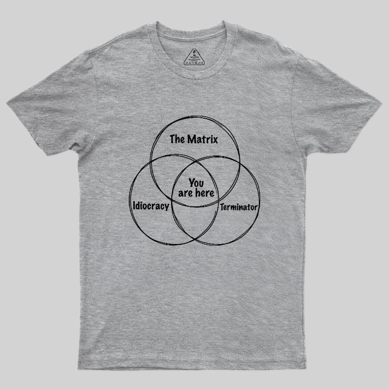 The Matrix Venn Geek T-Shirt
