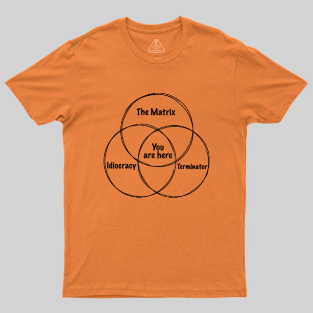 The Matrix Venn Geek T-Shirt