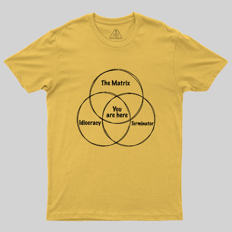 The Matrix Venn Geek T-Shirt