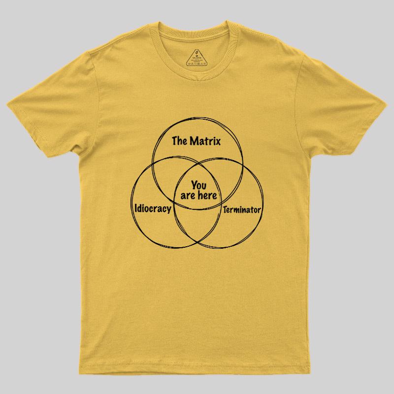 The Matrix Venn Geek T-Shirt