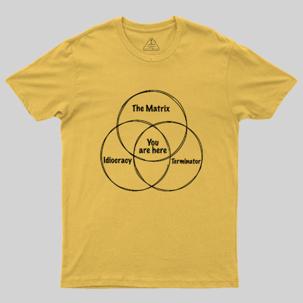 The Matrix Venn Geek T-Shirt