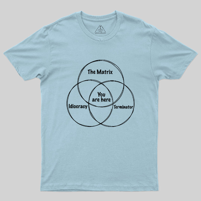 The Matrix Venn Geek T-Shirt