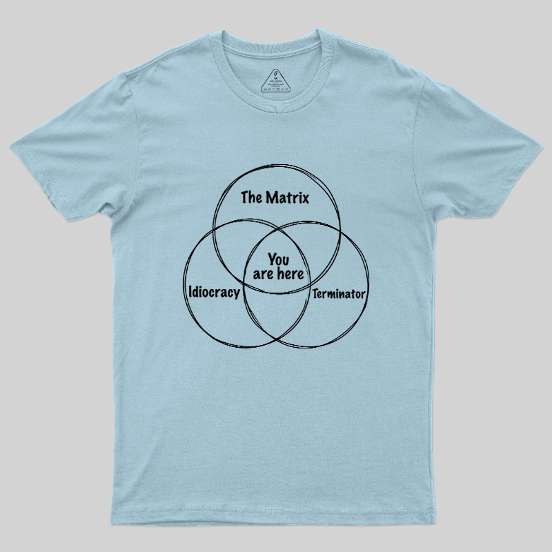 The Matrix Venn Geek T-Shirt