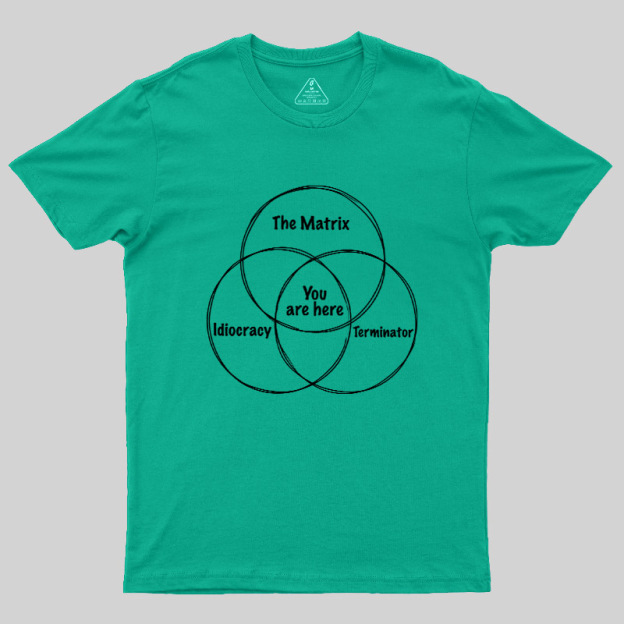 The Matrix Venn Geek T-Shirt