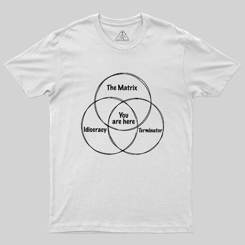 The Matrix Venn Geek T-Shirt