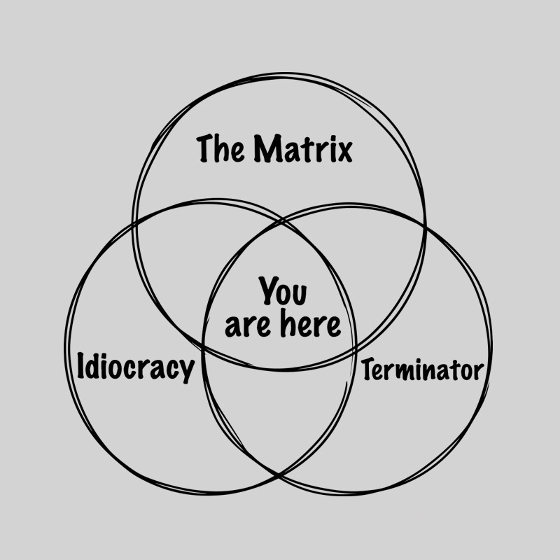The Matrix Venn Geek T-Shirt