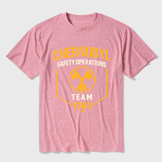 Chernobyl 1986 Safety Operations Team Ultra Soft Heather Tee