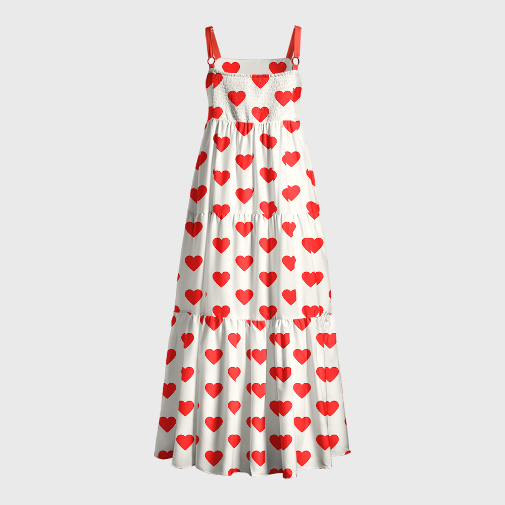 No Pants Wear This Geek Tiered Cami Maxi Dress