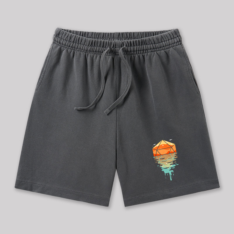 Geeksoutfit NPC Funny Geeky Washed Shorts for Sale