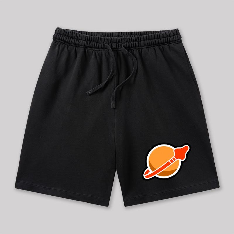 New Space Mars Geeky Washed Shorts