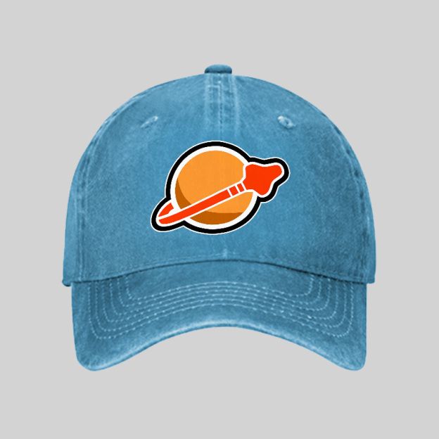 New Space Mars Washed Vintage Baseball Cap