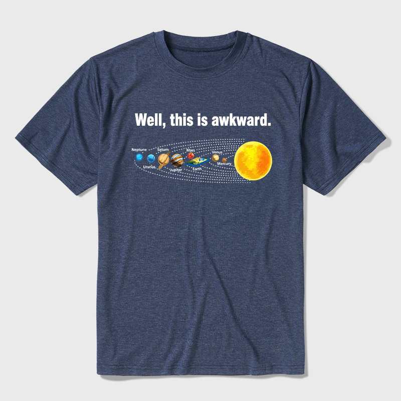 Well This Is Awkward Ultra Soft Heather Tee