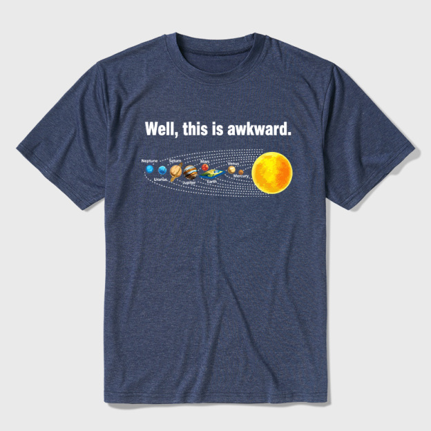 Well This Is Awkward Ultra Soft Heather Tee