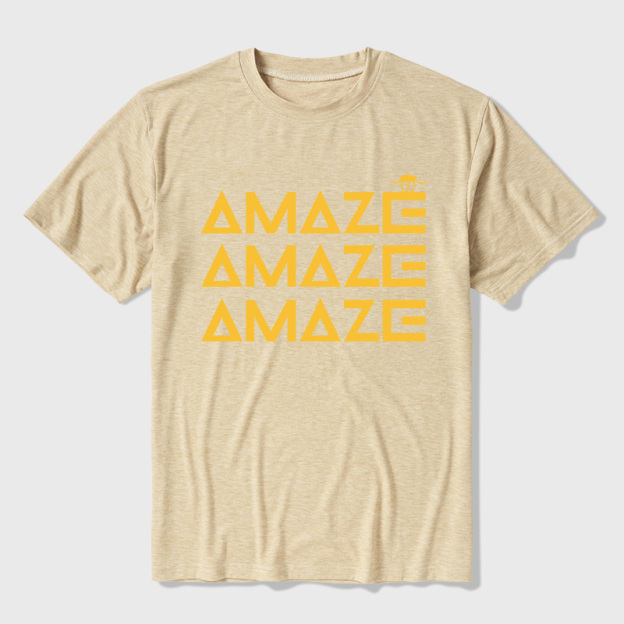 Amaze Rocky Ultra Soft Heather Tee