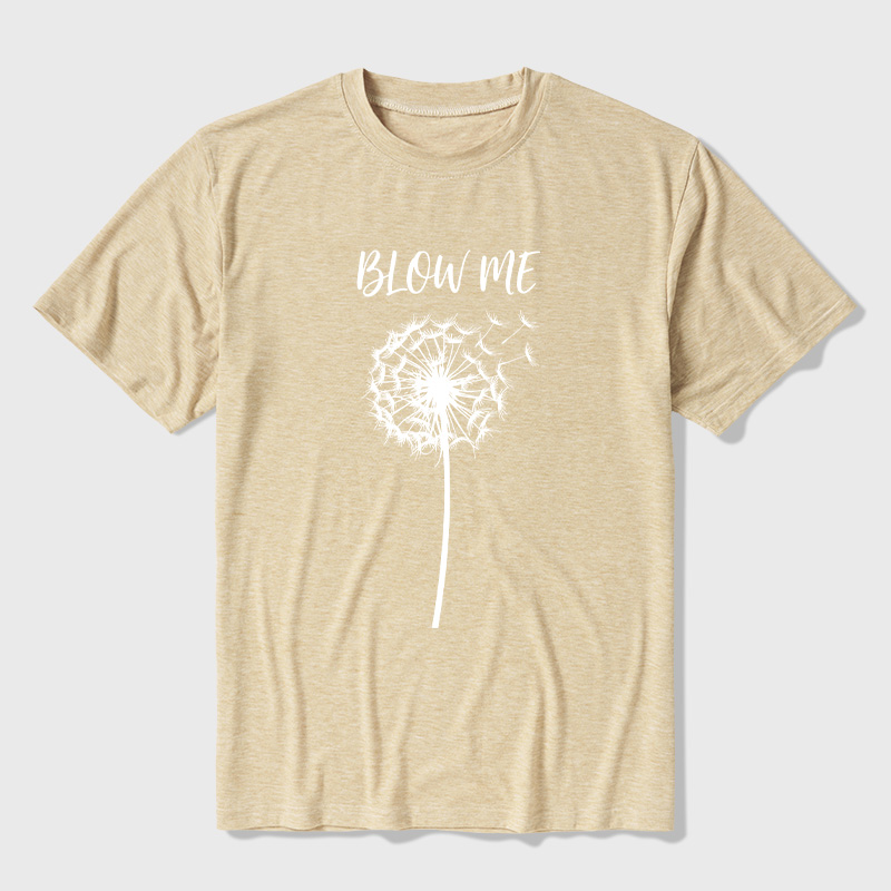 Dandelion Joke Ultra Soft Heather Tee