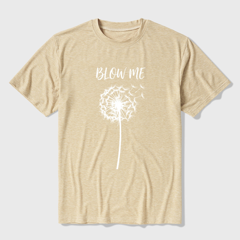 Dandelion Joke Ultra Soft Heather Tee