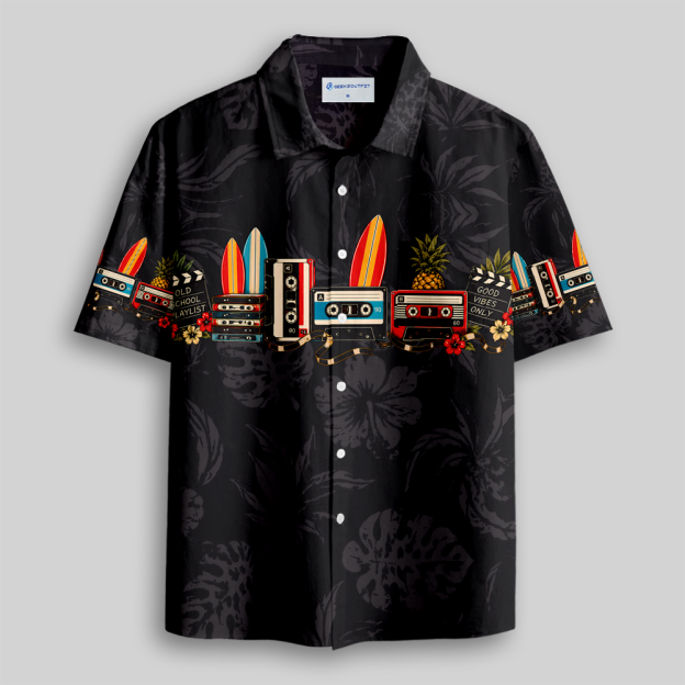 Side B Surf Club Button Up Pocket Shirt