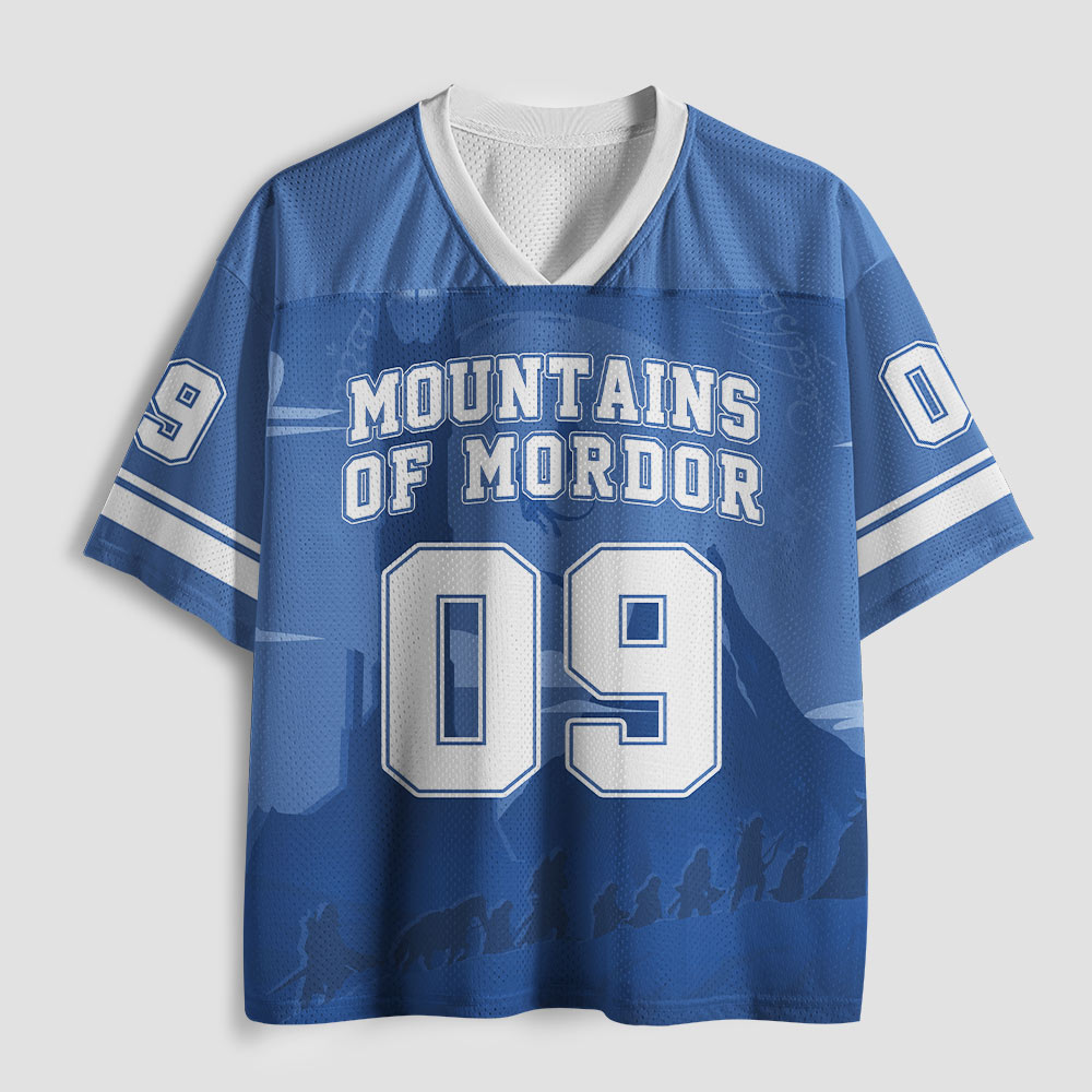 Mountains of Mordor Geek Mesh Jersey