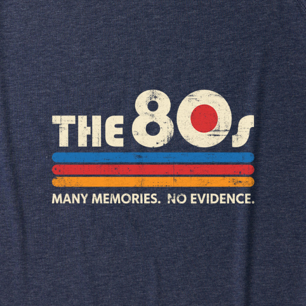 The 80s Many Memories No Evidence Ultra Soft Heather Tank