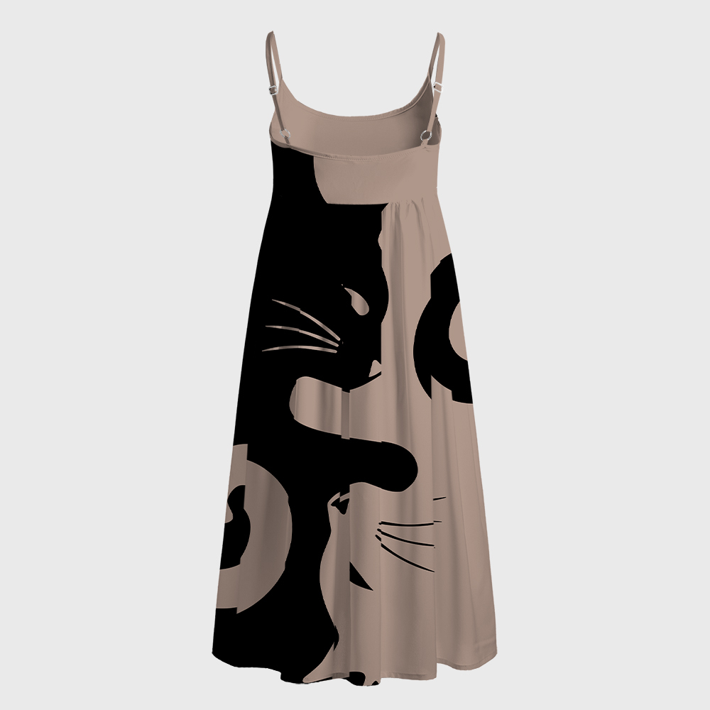 Cats Rule Geek A-Line Cami Dress