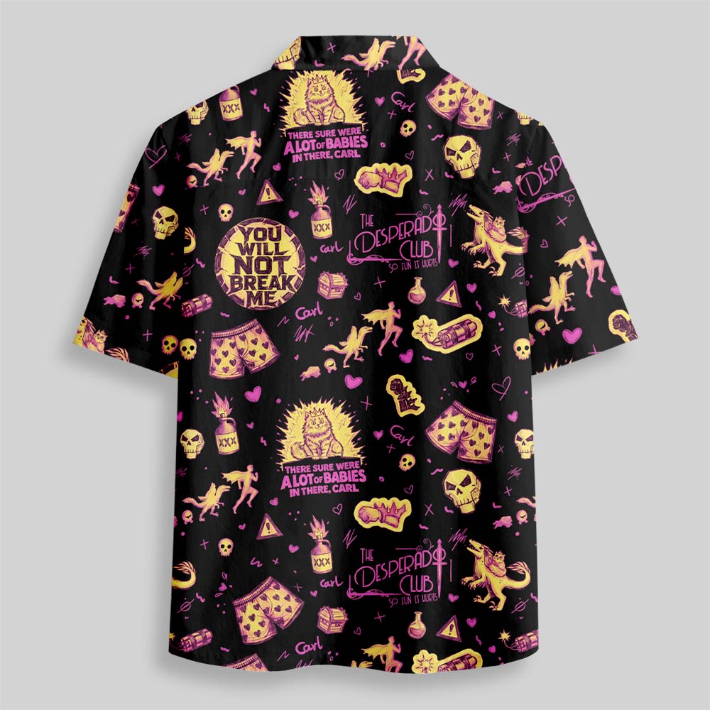 Carl's Night Chaos Button Up Pocket Shirt