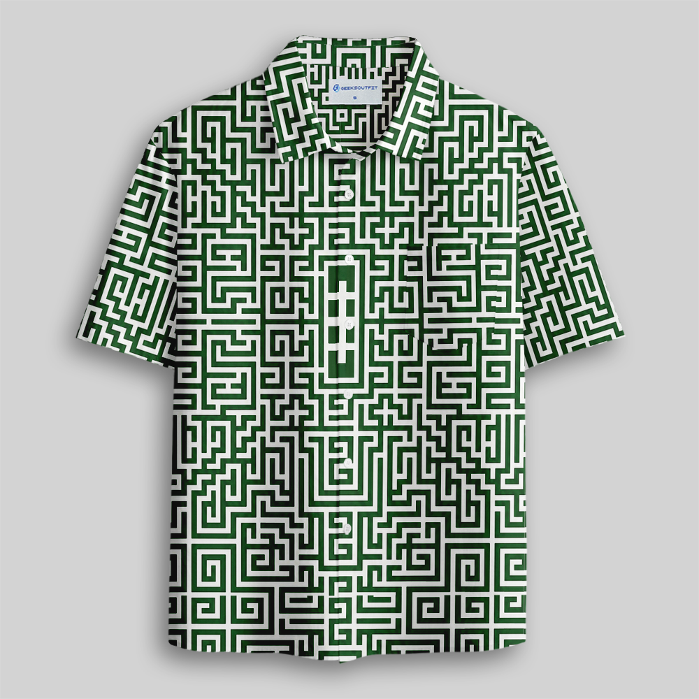 Exit Pending Button Up Pocket Shirt