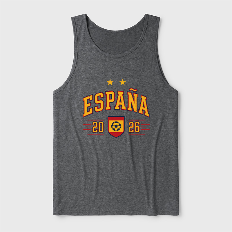 Espa?a Crowned Ball 2026 Ultra Soft Heather Tank