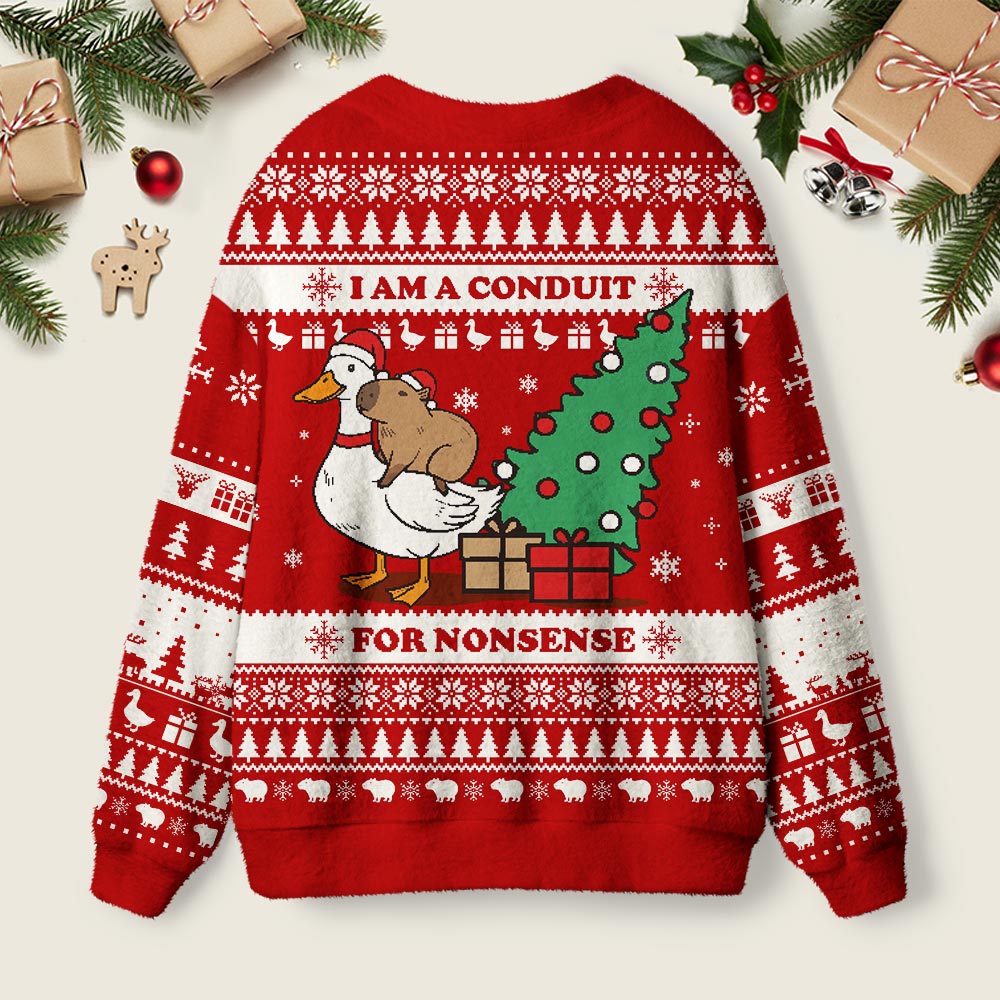 For Nonsense Geek Ugly Cardigan Sweaters