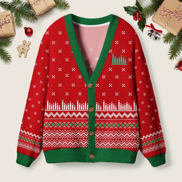 Data-Driven Geek Ugly Cardigan Sweaters