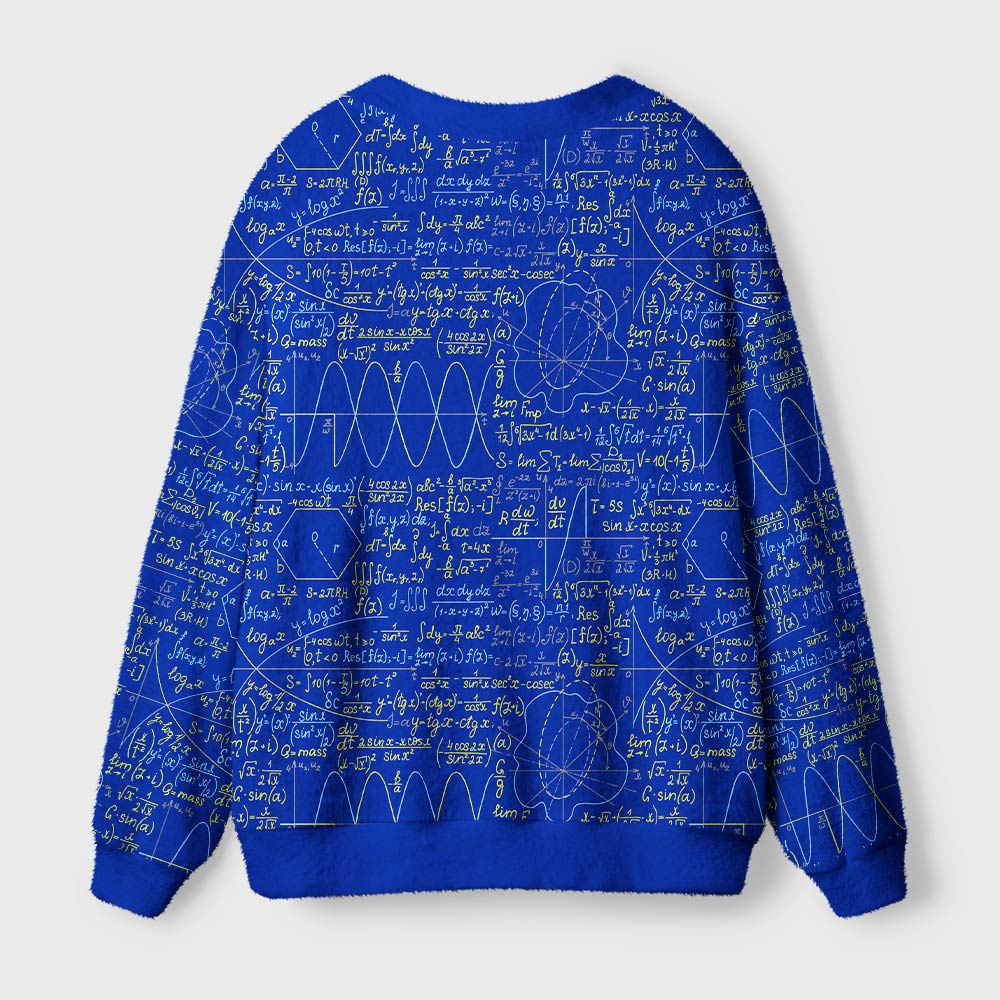 Math Function Curve Geek Ugly Cardigan Sweaters