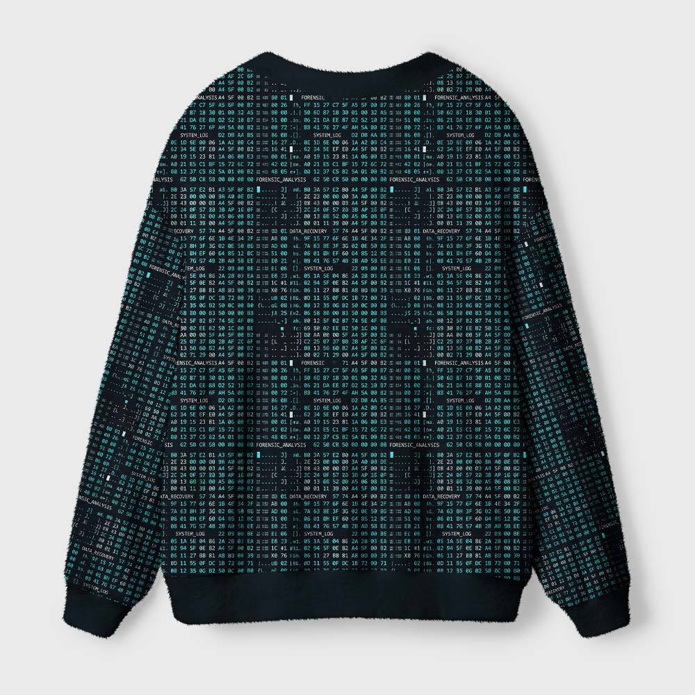 Data Matrix Geek Ugly Cardigan Sweaters
