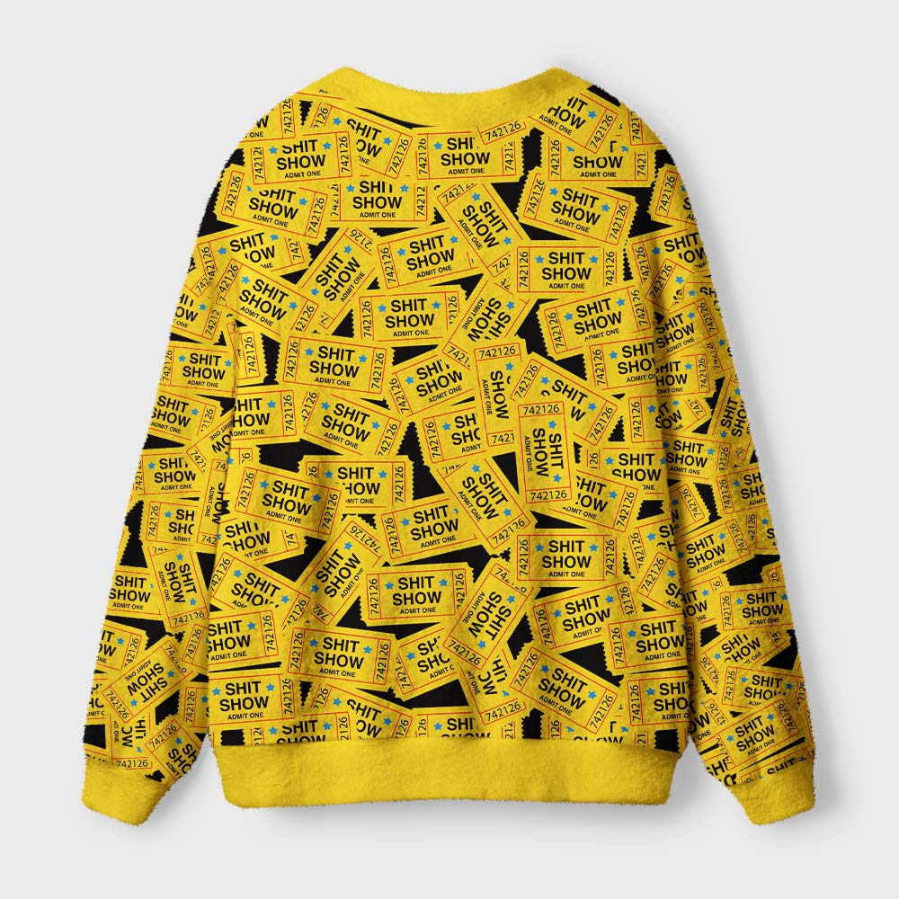 Ticket to Disaster Geek Ugly Cardigan Sweaters