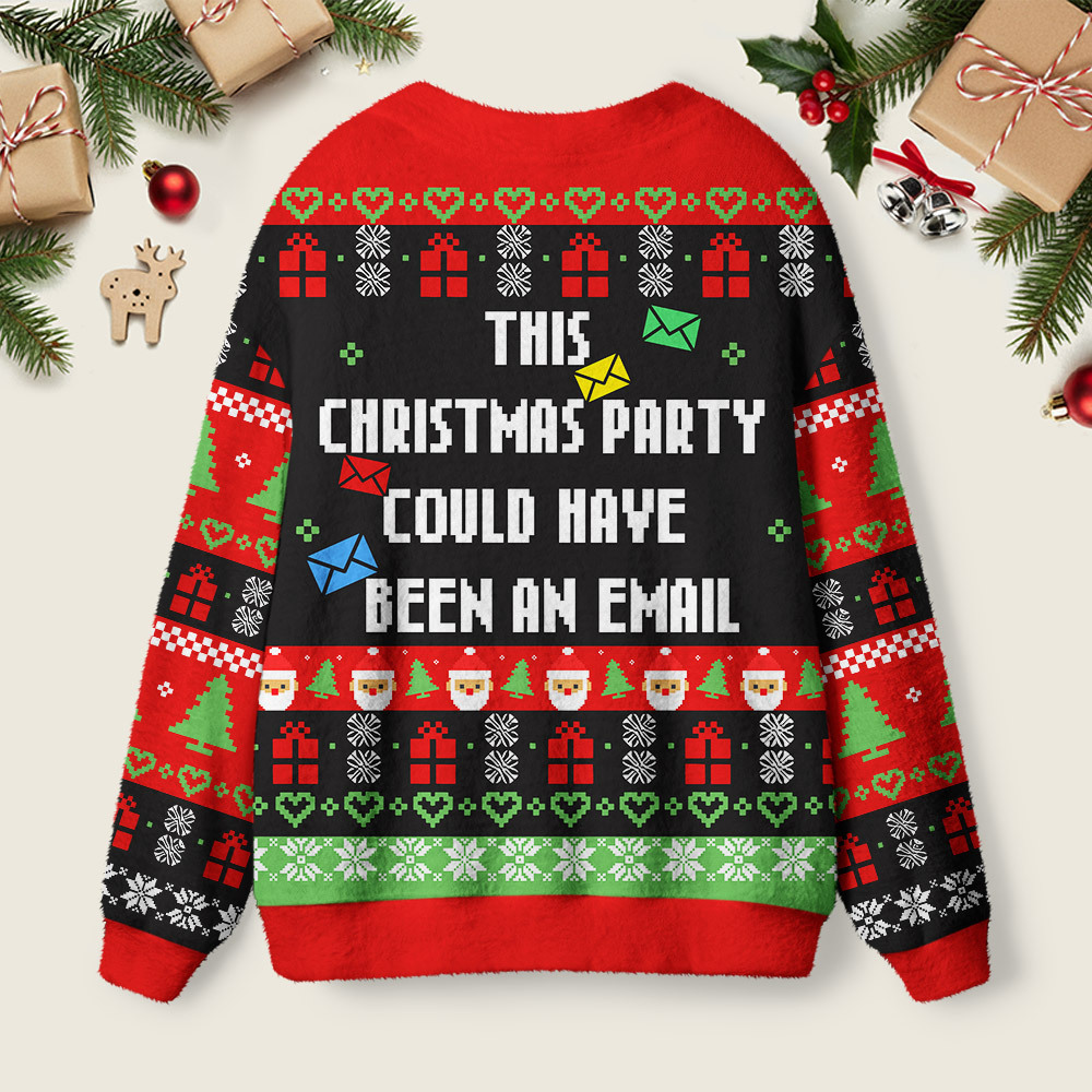 This Christmas Party Geek Ugly Cardigan Sweaters