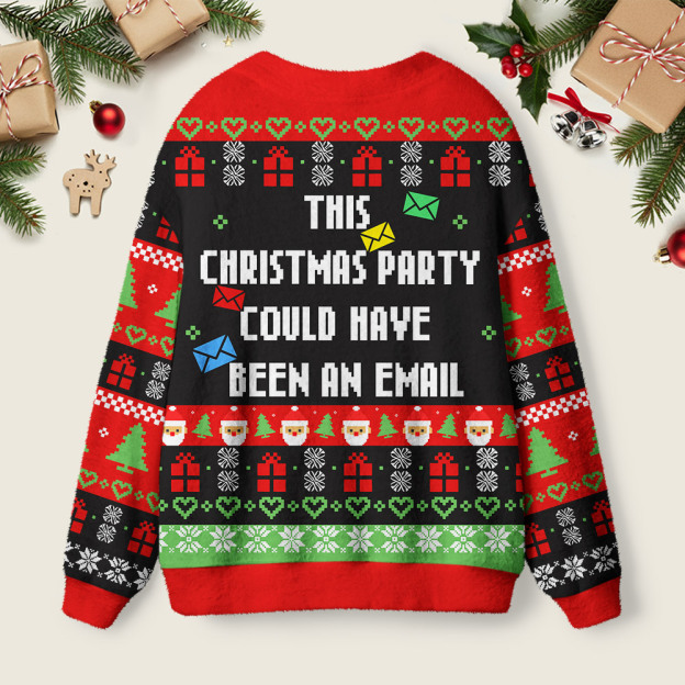 This Christmas Party Geek Ugly Cardigan Sweaters