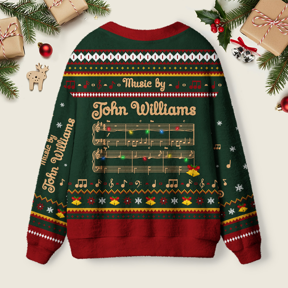 Music by John Williams Geek Ugly Cardigan Sweaters