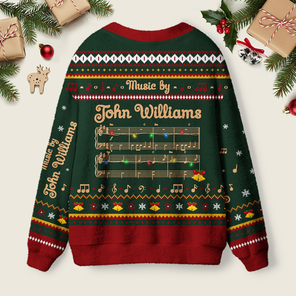 Music by John Williams Geek Ugly Cardigan Sweaters