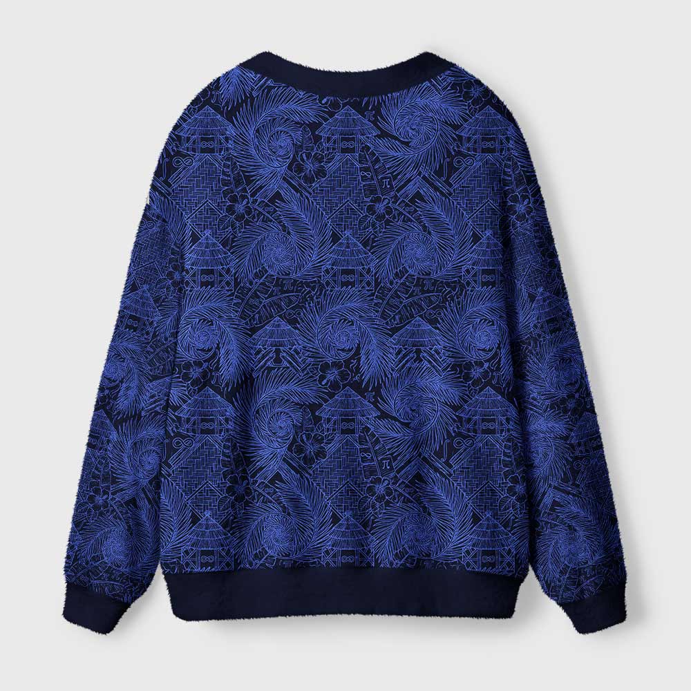 Fractal Mind Geek Ugly Cardigan Sweaters